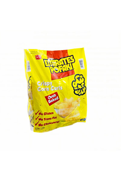 Emirates Pofaki Crispy Corn Curls Oven Baked Snacks- 25X15gms