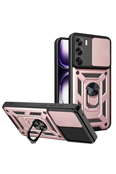 SKYDDAR INNOVATION Husă pentru Oppo Reno12, CamShield, inel magnetic, set de ...