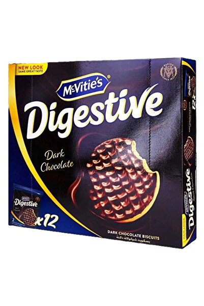 McVities Digestive Dark Chocolate Wheatmeal Biscuit Covered In Dark Chocolate...