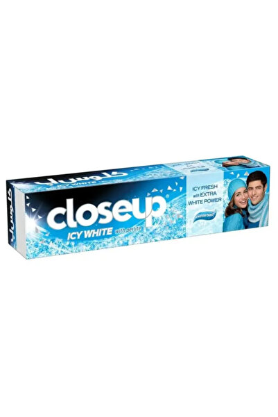 Closeup Icy White with Perlite Tooth Paste, Icy Fresh With Extra White Power-...