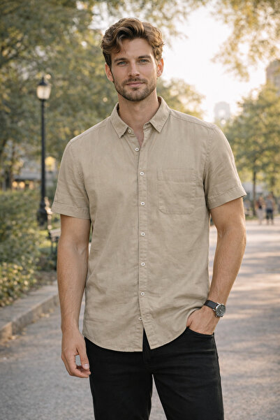 GFT FASHION Men premium half sleeve shirt