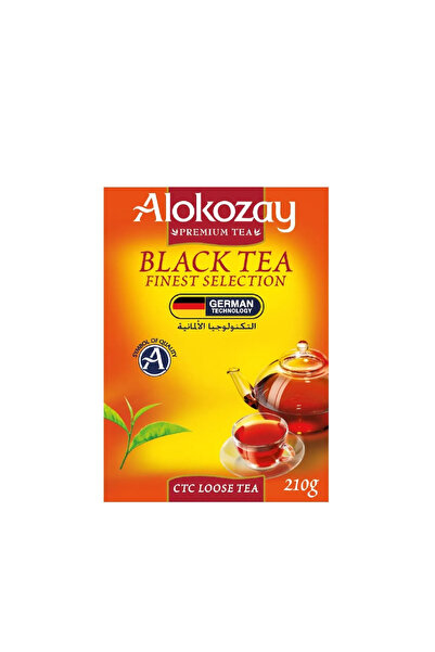 Alokozay Premium Tea, Black Tea with Finest Selection, CTC Loose Tea- 210gms