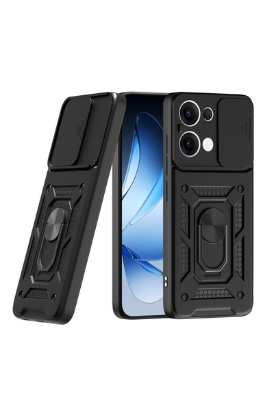 SKYDDAR INNOVATION Husă pentru Oppo Reno13, CamShield, inel magnetic, set aut...