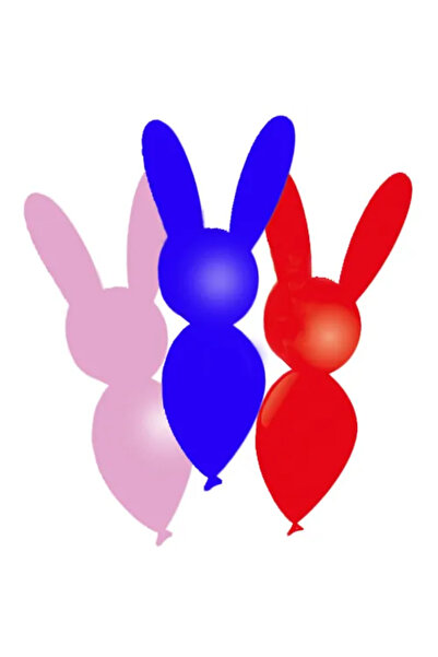 Folat Set 8 baloane Latex Iepuras