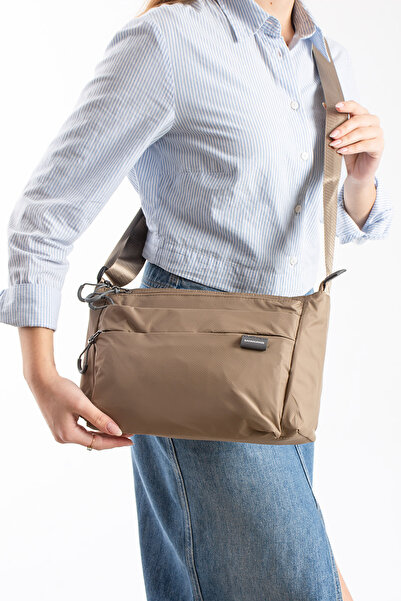 Çanta Trend 6-Compartment Medium Size Waterproof Parachute Fabric Crossbody S...