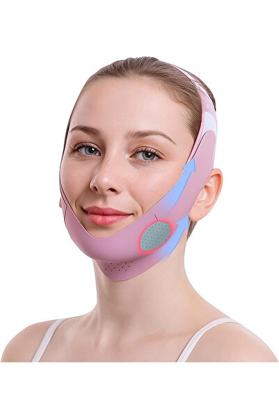 Arabest حزام رفع الذقن على شكل حرف V - قناع وجه قابل لإعادة الاستخدام للذقن ا...