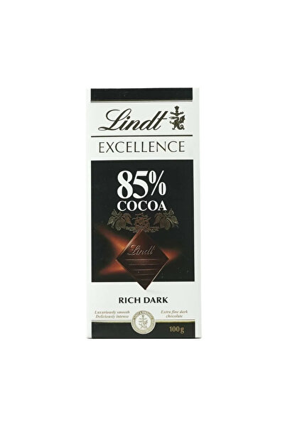 Lindt شوكولاتة داكنة فاخرة غنية بنسبة 85% كاكاو - 100 غرام