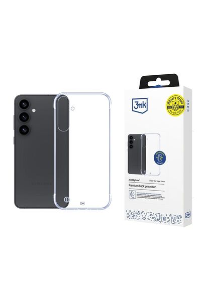 3MK Carcasă transparentă ultra-ușoară de doar 20 g pentru Samsung Galaxy S25