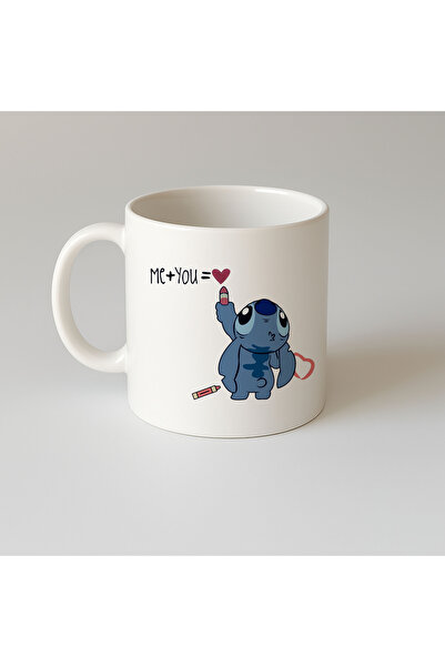 MODA February 14 Valentine's Day Printed Gift Porcelain Mug