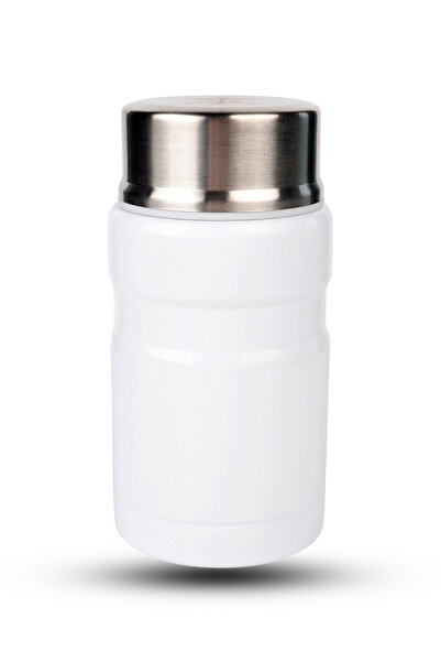 ALLMUG 750 ML Çelik Kaşıklı Yemek Termosu - 304 Kalite Paslanmaz - Sıcak Tuta...