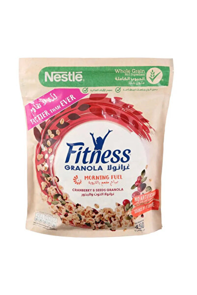 Nestle جرانولا بالتوت البري والبذور - وجبة فطور مثالية - 450 غرام