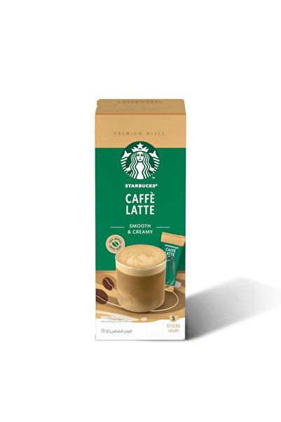 Starbucks White Caffe Latte Premium Instant Coffee Sachets 120gms- 5 Sticks