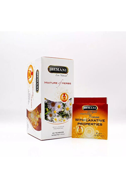 HEMANI أكياس شاي من مزيج الأعشاب ذات الخصائص المسهلة - 20 كيسًا