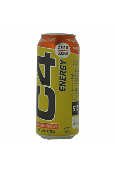 Cellucor C4 Original Carbonated Zero Sugar Energy Drink, Sparkling Tropical B...