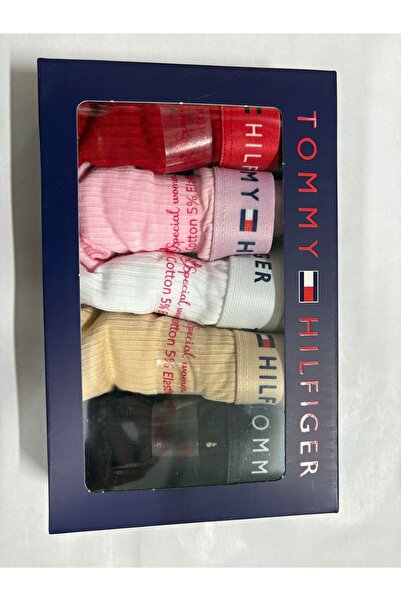 Tommy Hilfiger Women's underwear set, 5 pairs, thong model, size M, multicolor