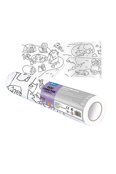 DOMİ ملصق تلوين لاصق من جار ميلو - مغامرات الحيوانات اللطيفة