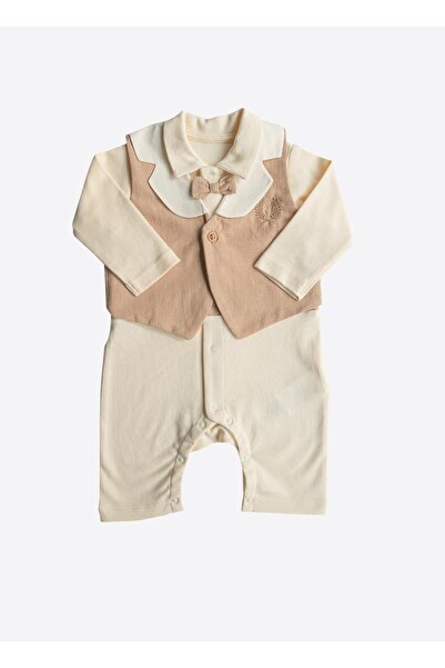 kitikate بذلة لوكاس العضوية باللون البيج