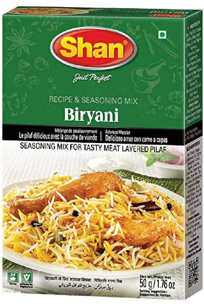 Shan BIRYANI MASAL MIX 50GM