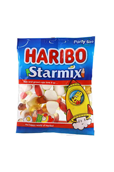 Haribo حلوى ستارميكس بنكهة الفواكه والكولا، رغوة حلوة وجيلي - 160 غرام