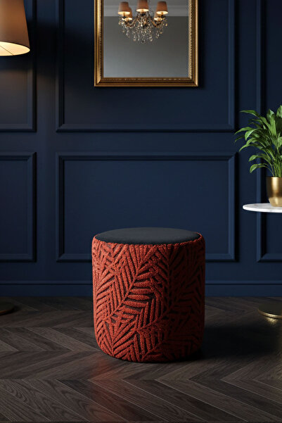 T&H Visto Silindir Puf Serisi, Ayak Uzatma Pufu, Dekorasyon Pufu