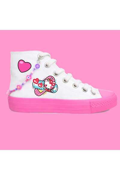 amazoondesing Hellollilolii Printed Accessories Detailed Hgirls' Sports Shoes...