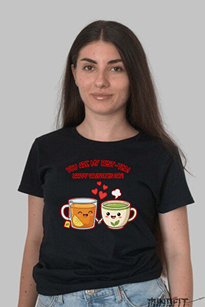 GILDAN Tricou Valentine S Day Cuplu You Are My Best Tea Dama