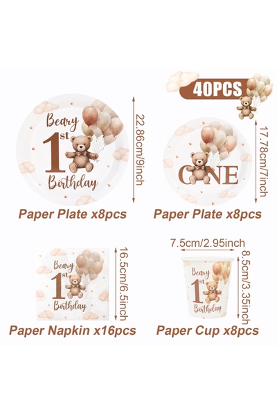 Choice طقم مكون من 40 قطعة من أدوات المائدة والأكواب للاستخدام مرة واحدة، بتص...