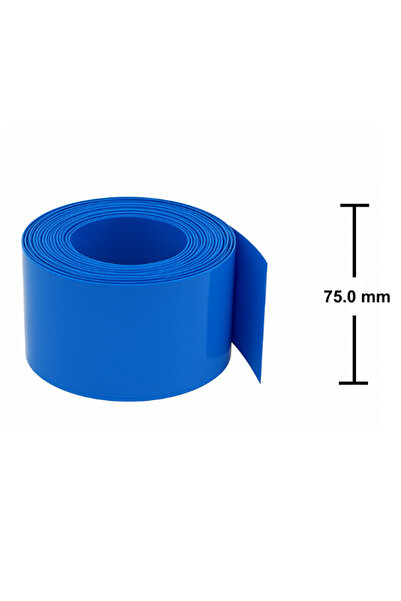 DIS KILIF 75X0.15 MM MAVI - (5 METRE)