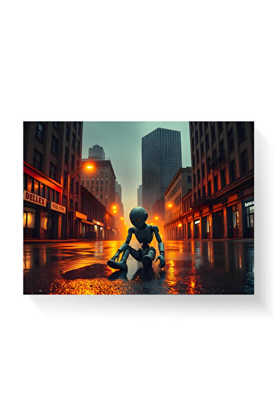 Printees Tablou - Singurătate - Canvas pe șasiu