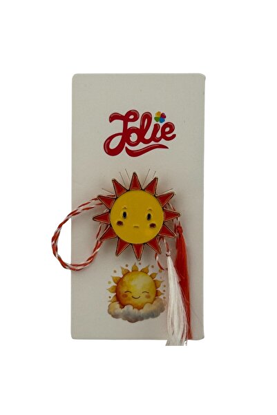 Flippy Martisor for Children Jolie Metal Material Cardboard Packaging Brooch ...