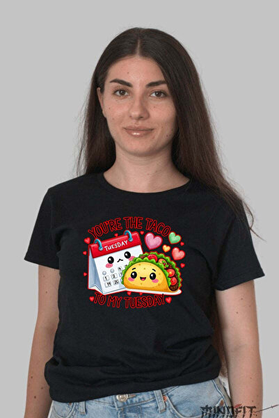 GILDAN Tricou Valentine S Day You Re The Taco To My Tuesday Dama