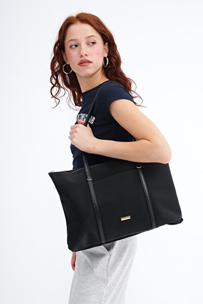 Addax Zippered Hand and Shoulder Bag Ç1061