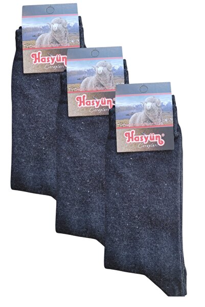 Fanilam Hasyün Men's Winter Wool Socks - 3-Piece Lamb Wool Warm Lambswool Soc...