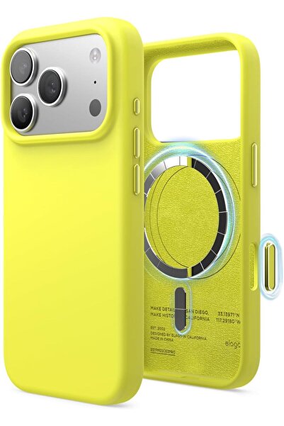 Elago غطاء حماية من السيليكون السائل Mag لهاتف iPhone 17 Pro Max [تحكم بالكام...