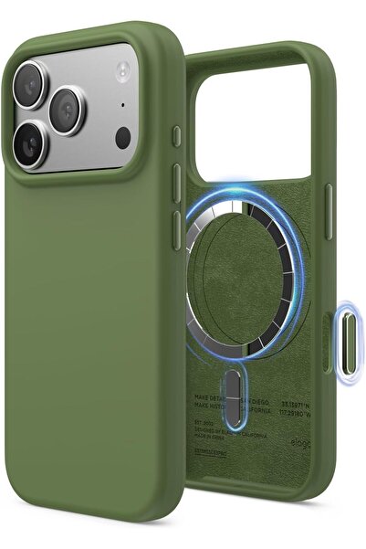 Elago غطاء حماية من السيليكون السائل Mag لهاتف iPhone 17 Pro Max [تحكم بالكام...