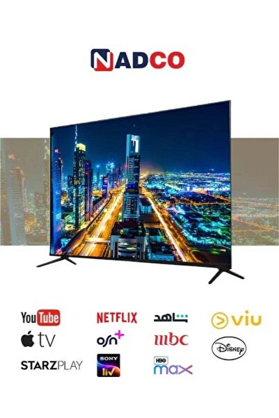 Nadco تلفزيون ذكي NC-75T مقاس 75 بوصة بدقة 4K UHD LED
