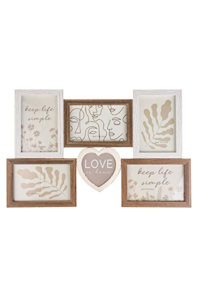 gbsterra Dekoratif Fotoğraf Çerçevesi 5'li 45x29x1.5cm