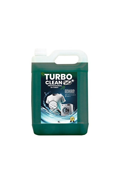 Turbo Clean Profesional Laundry gel detergent Premium 5L MY FOREST