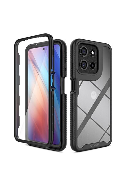 Tech-Protect Husă 360 pentru Motorola Moto E/G Series, neagră