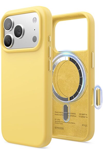 Elago غطاء حماية من السيليكون السائل Mag لهاتف iPhone 17 Pro Max [تحكم بالكام...