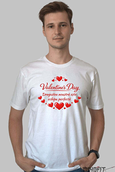 GILDAN Tricou Valentine S Day Echipa Perfecta Barbat