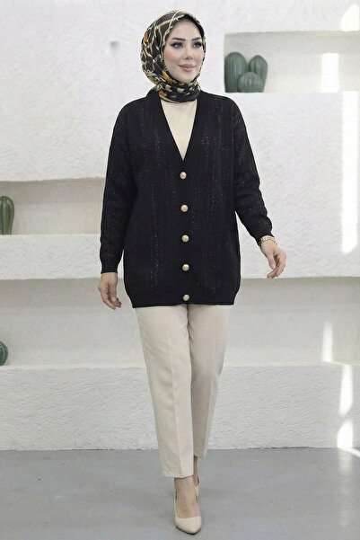 My City 44195 - Stylish Comfortable Glittery Buttoned Thin Cotton Fabric Wome...