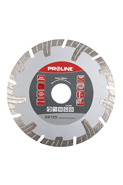 PROLINE Disc diamantat segmentat Turbo, Profi Tools, 125 mm