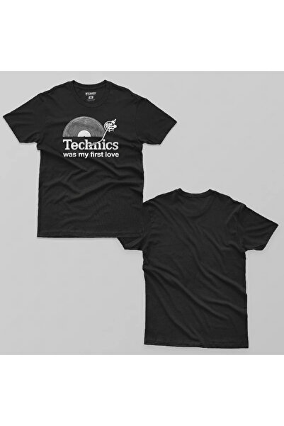 Crazy تي شيرت تكنيكس واس ماي فيرست لوف للرجال