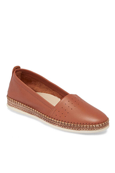 Tergan Taba Hakiki Deri Kadın Espadril - K25I1AY67915-A29