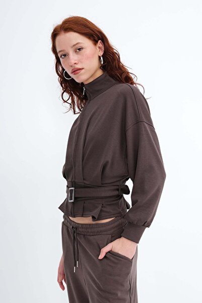 Addax Belted Modal Jacket C12647