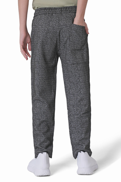 SilverStone Boys' grey polka dot trousers, comfortable for everyday wear, wid...
