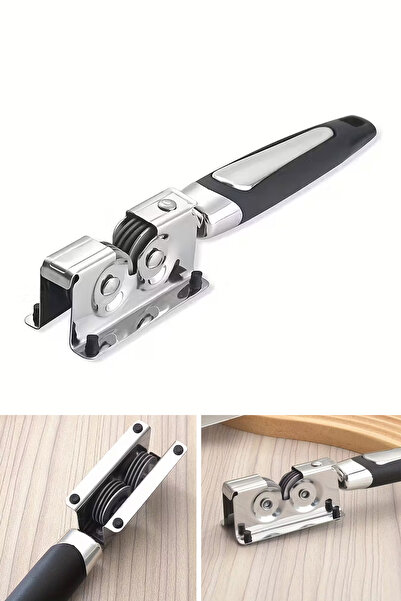 Soillium Profesyonel Paslanmaz Çelik Bıçak Bileme Aleti El Bıçakları Bileme A...