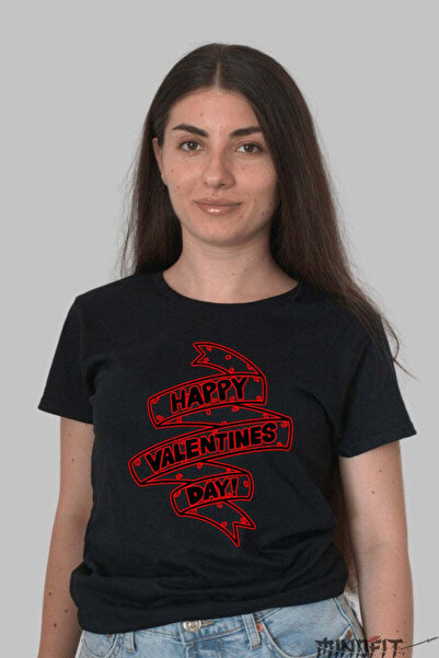 GILDAN Tricou Valentine S Day Happy Valentines Day Banner Dama