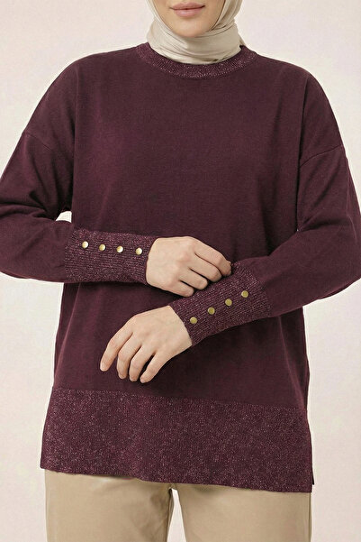 Suede Style 44205 - Stylish Comfortable Soft Cotton Fabric Women's Knitwear L...